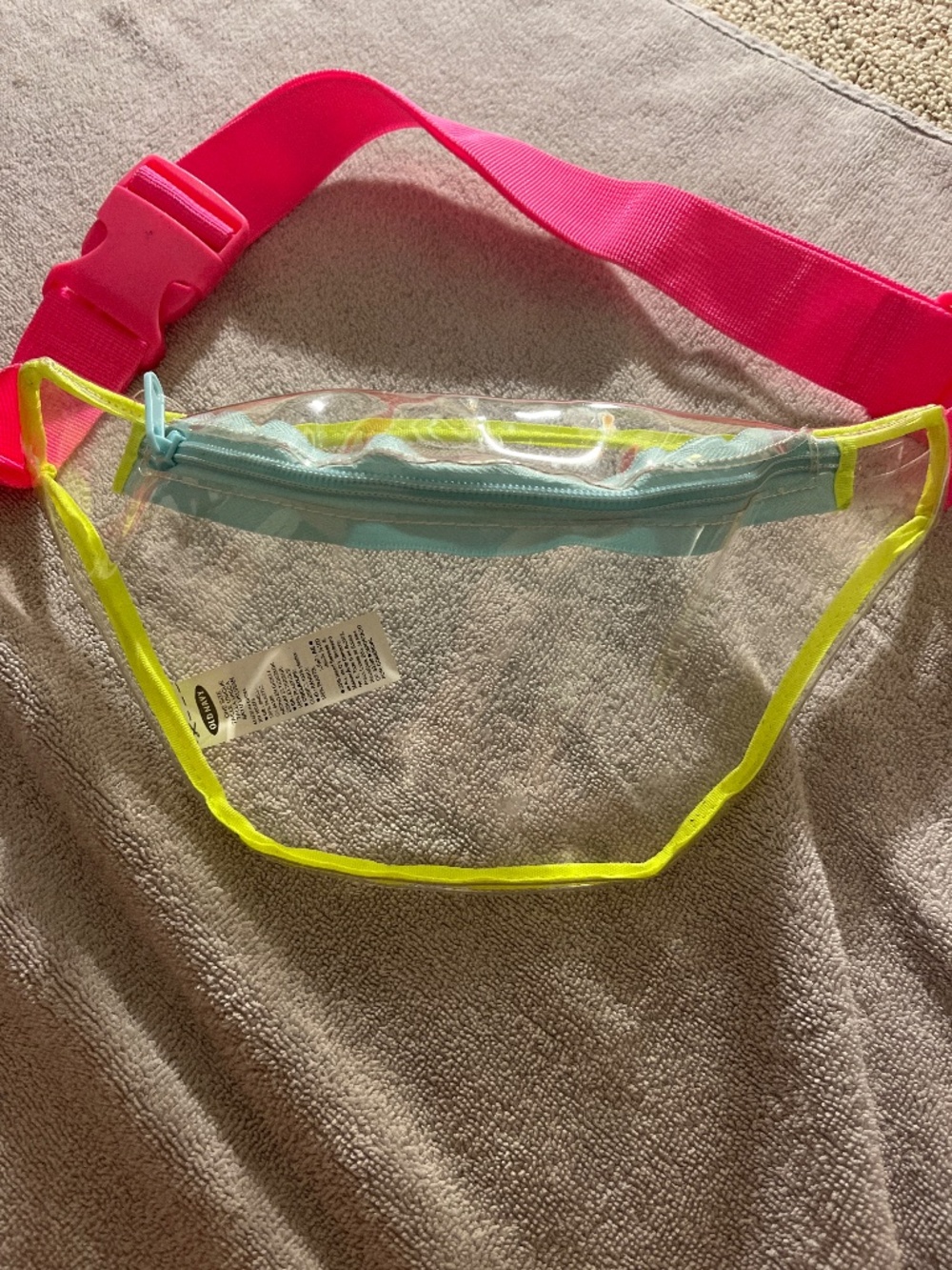 Clear Fanny pack